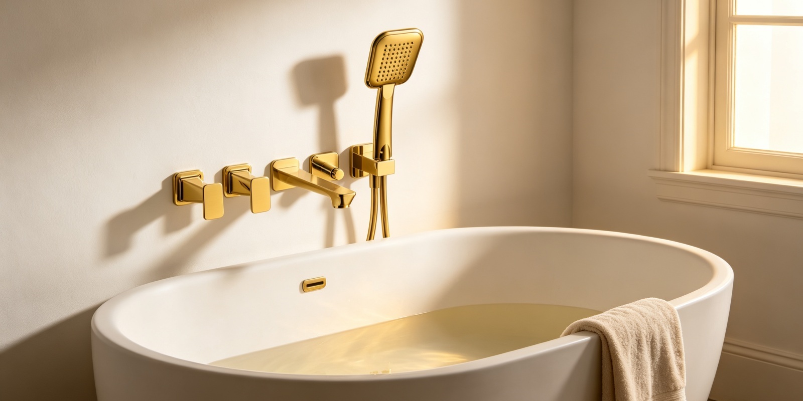 Wall mount bathtub Shower Set