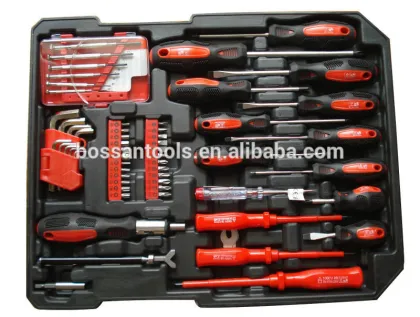 188 pcs tool troley case with tools