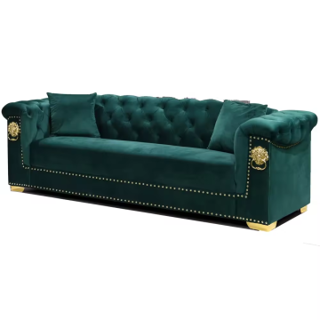 Muebles de sala de estar sofá de tela de estilo clásico nórdico