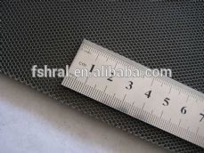 Super micro-aperture honeycomb core