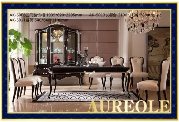 2015 Hot Selling Italian Style Dining Room Furniture