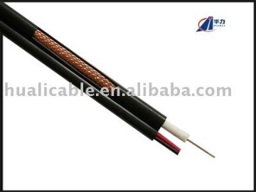 RG59+18/2 AWG Coaxial Cable
