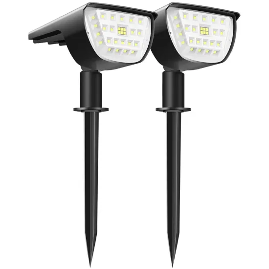 32 LED Wireless Waterproof Solar Landscape Spotlights