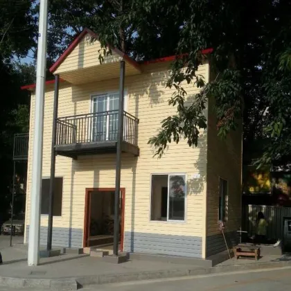 Prefabricated Duplex House Prefab Bungalow Modular Homes Garden Cottage