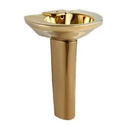Ceramic Gold Basin Bidet Gold Toilet