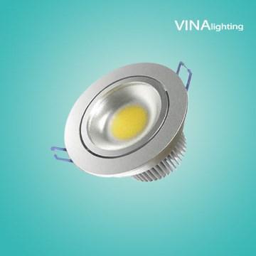 COB down lights LED ,85-265V AC,5W,COB Light source,cool color