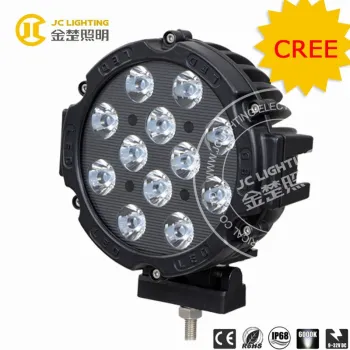 2016 hotsale 7inch 60w led work light round for forkllift