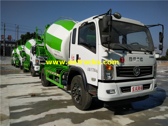 5000 لتر مركبات خرسانة Dongfeng Mixer