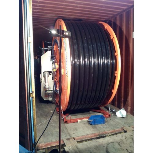 hose reel irrigation machine