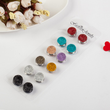 2020 New Shiny Crystal Thin Magnetic Brooch for Women's Hijab and Scarf Pins