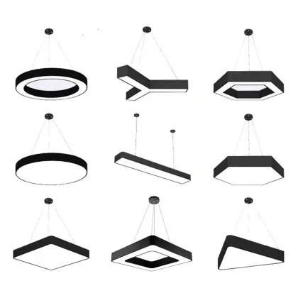 Nordic LED Chandeliers Pendant Light for Office Hanging Indoor Lighting