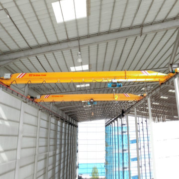 German Style High Capacity Electric Hoist Bridge Crane 5t with Single Girder