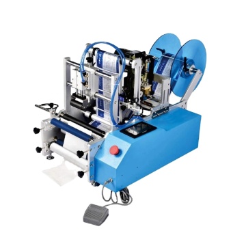 Machine à étiquetage de l'eau semi-automatique pour les bouteilles rondes vaccinales