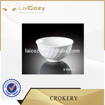Hotel crockery/hotel restaurant unique bowl /porcelain bowl sets