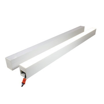 Luminaire linéaire plat LED 120 ° Angle d&#39;éclairage