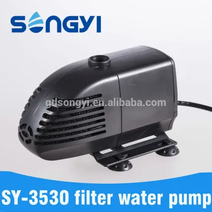 high flow rate electricl filter submersible water pump