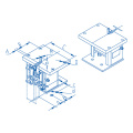 Progressive Single lifting Safety Gear for Elevators