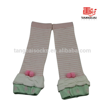 Fashion girl leg warmer baby legwarms with pompom LW-06