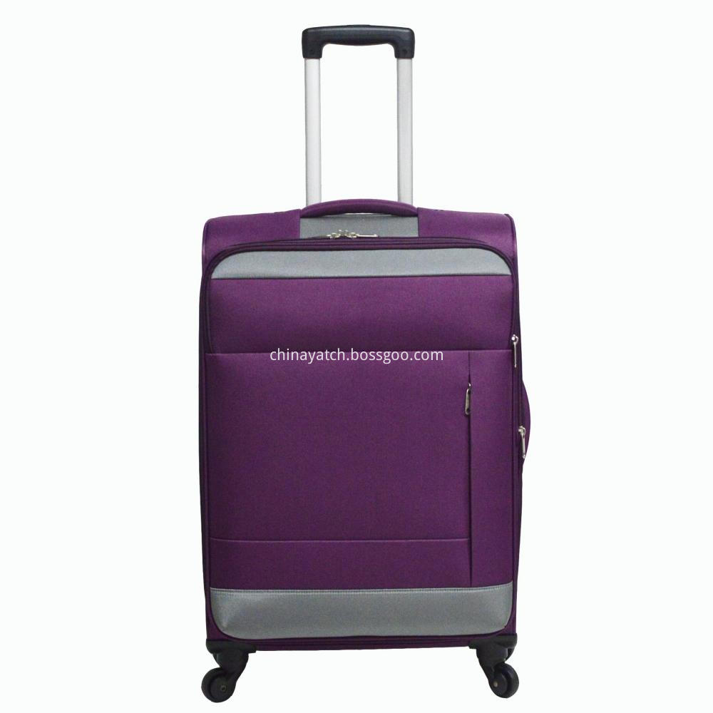 Soft 600d Polyester Suitcase Trolley Luggage