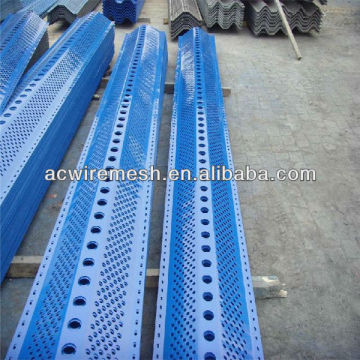 windproof and dust suppression perforated screen