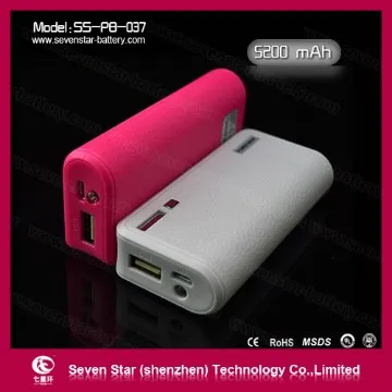 rechargeable batteries charger  with 5200 mAh