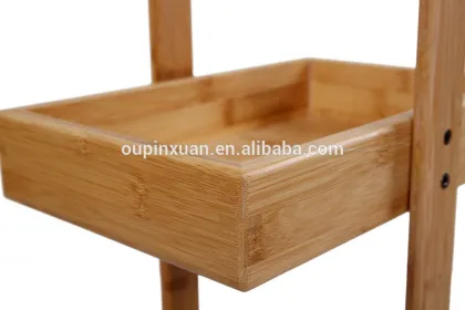 2015 New Fashion Bamboo Bathroom Rack,Living Room Storage Rack
