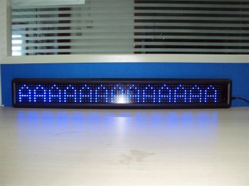 P7.62 244mm * 488mm Mono Color Led Display Screens For Text Message Ce, Rohs, Iso