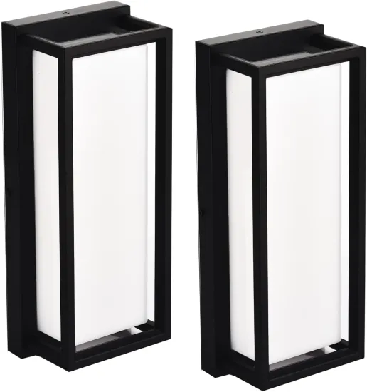 YouthGreen 5CCT and 5 Watts Selectable LED Outdoor Wall Sconce