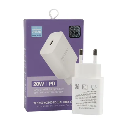 20WPD fast charger with KC/KCC certificate
