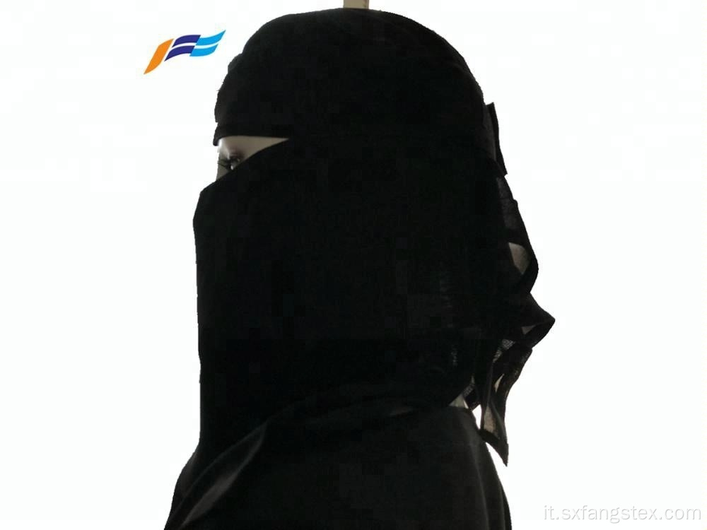 Sciarpa Niqab Hijab con velo arabo da donna