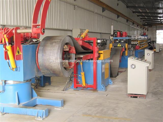 3 waves highway guardrail roll forming machine 