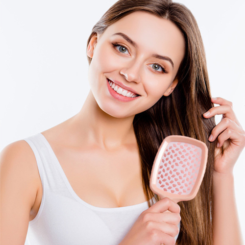 Tangle Hair Brush Salon Hair Styling Tools Large Plate Combs Massage Hair Comb Hair Brushes Girls Ponytail Comb