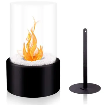 Wholesale Indoor Freestanding Fire Heater Table Top Bio Ethanol Glass Fireplace