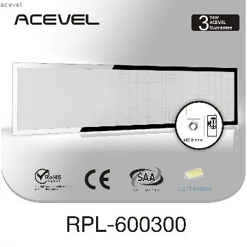 diamond pattern 600x300mm CE, SAA approved led panel light