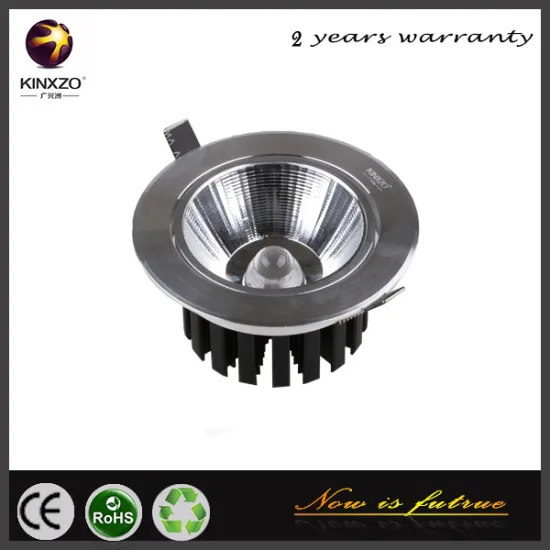 7w anti-glare Lustrous COB LED ceiling lamp with high gloss color