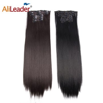 Highlight Synthetic 22Inch 16 Clips On Hair Extension