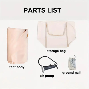 Upgradeable Inflatable Oxford Camping Tent with Pump