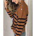 Maglione a maglia a maniche lunghe delle donne invernali