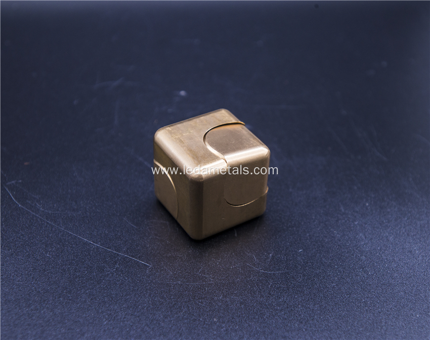 Zinc-coating Copper Assemble Component CNC Milling Machining