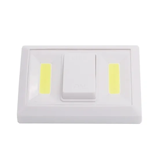 Ultra Bright Mini COB Wireless Wall Light Switch Battery Powered LED Night Light COB