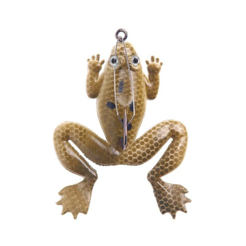 RUNTOO 60mm Soft Fishing Frog Lure Set - 5.2g Bionic Lures Kit
