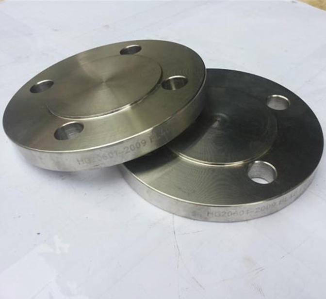 Flange cego CL300 A182 316L de aço inoxidável