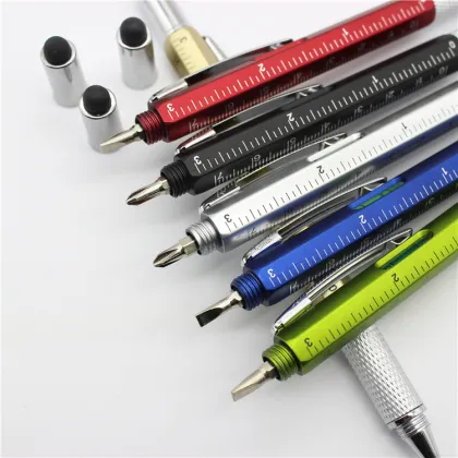 6-in-1 Pen Notebook Gift Set: Multifunctional Screwdriver Tech Pen
