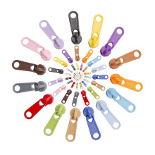 Zippers e controles deslizantes de design personalizado para zíperes de plástico