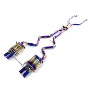 Titanium Exhaust System Catback for BMW M3 E90/E92/E93 4.0L 2007-2013 with Pneumatic Cutout Valve