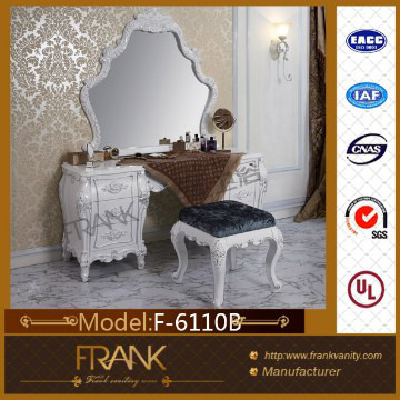 Luxury classic solid wood dressing table F-6110B