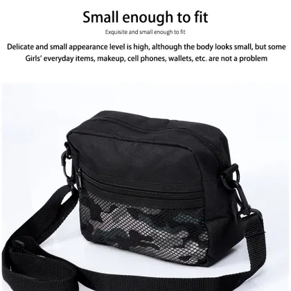 600D waist pack Camouflage printed waist pack