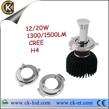 2014 new 12v 8w 1000lm high quality motorcycle double headlight