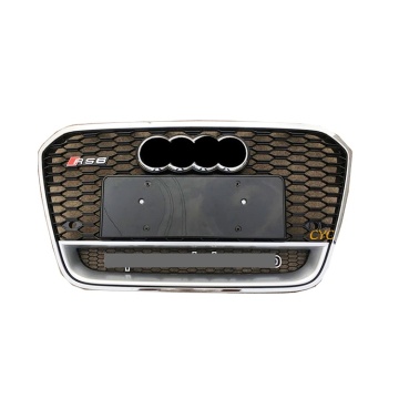 شواية مصد أمامية أسود لـ Audi A6/S6 4G C7 2013-2015 RS6 Grille