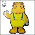 Cartoon Bear Pendant keychain ouro para mulheres